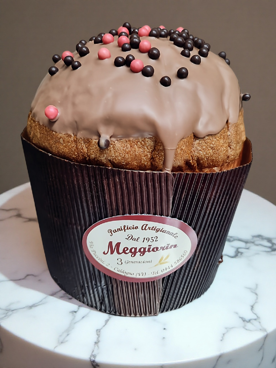 Panettone Artigianale alla Pera e Cioccolato - immagine 2