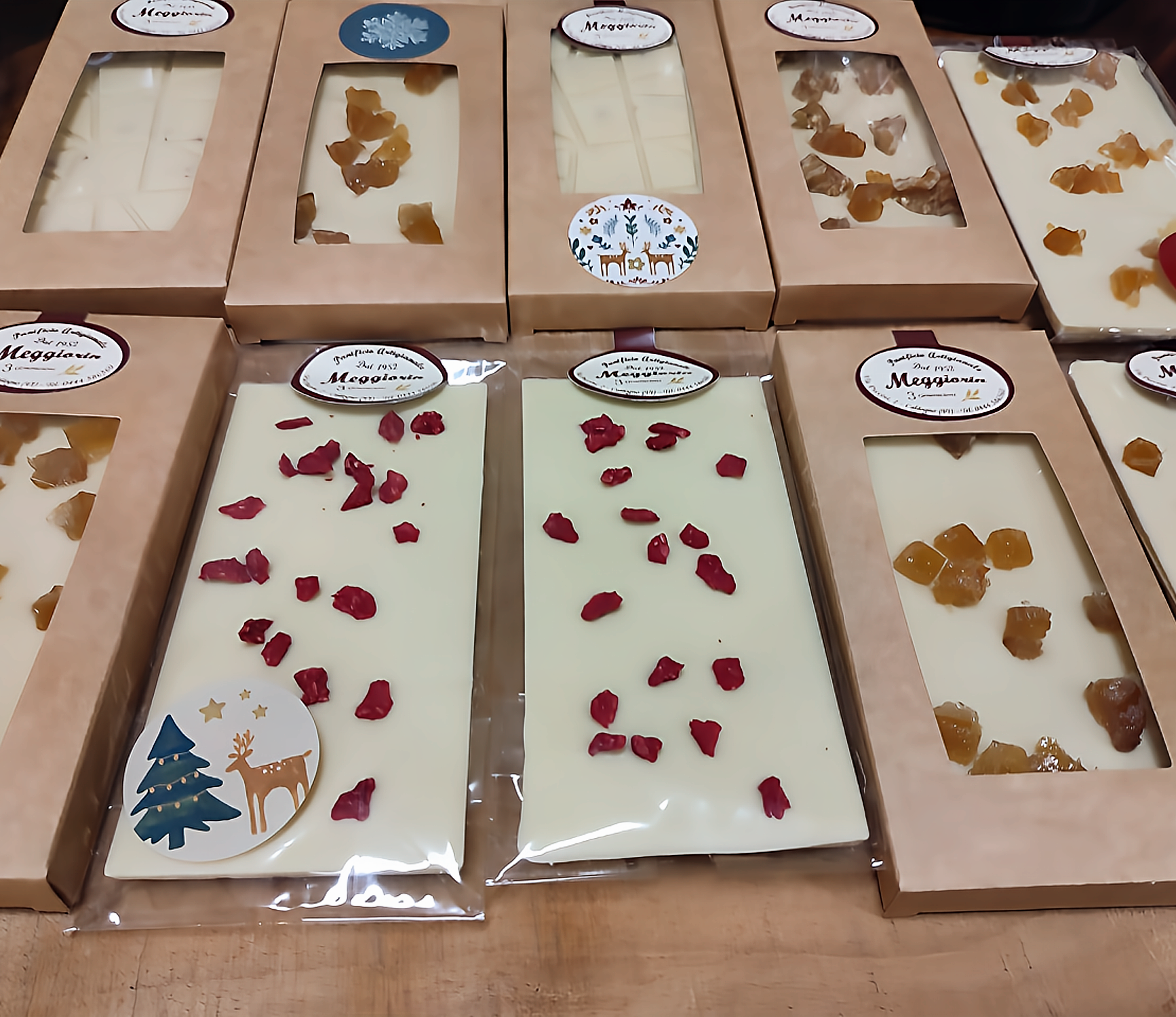 Tavoletta artigianale Cioccolato Bianco e Lamponi - immagine 3